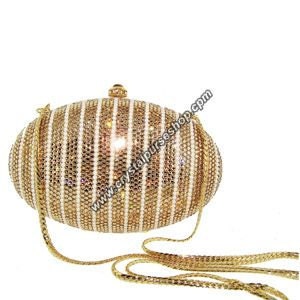 GOLDEN EGG EVENING Swarovski Clutch Purse