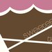 Vivrant Thing / Q Tip - Music Lyric Art Print - wall art, ice cream cone, sweets, pop art, hip hop, gift idea, pink, girls room decor
