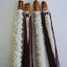 BRIDE and GROOM chocolate covered PRETZEL rods wedding favors bridal shower custom made