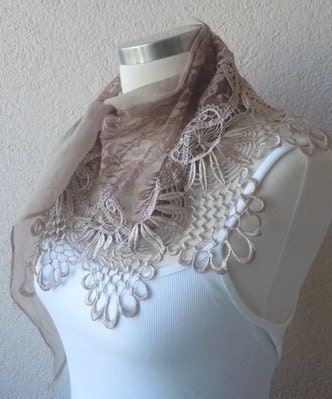 Light Brown 2012 Fashion-SHAWL-Turkish Style-Yemeni Style-Turkish Traditional Scarf