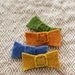 Dressed Up Dachshund Mobile - hand sewn felt stuffed dogs with bow ties, decorative hanging mobile