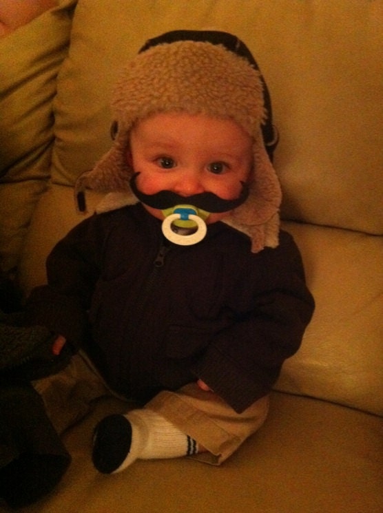 Mustache Pacifiers (Set of 2)
