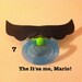 Mustache Pacifiers (Set of 2)