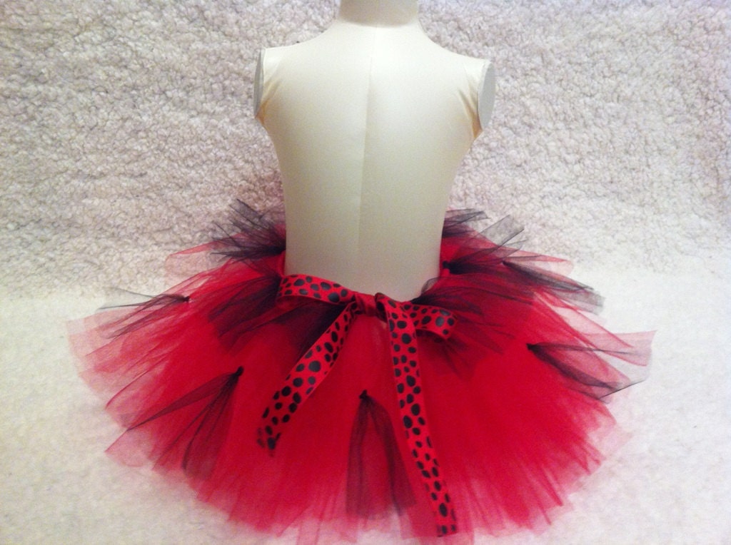 Lady Bug Tutu for Girls (2-6)