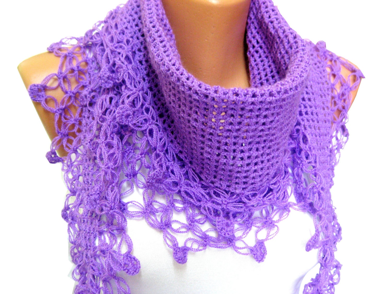 Amthyst Scarves, Fashion Purple, lilac, Hand Knit, woman scarf. Personalized Design. Latest Fashion. scarf, neckwarmer, scarflette...