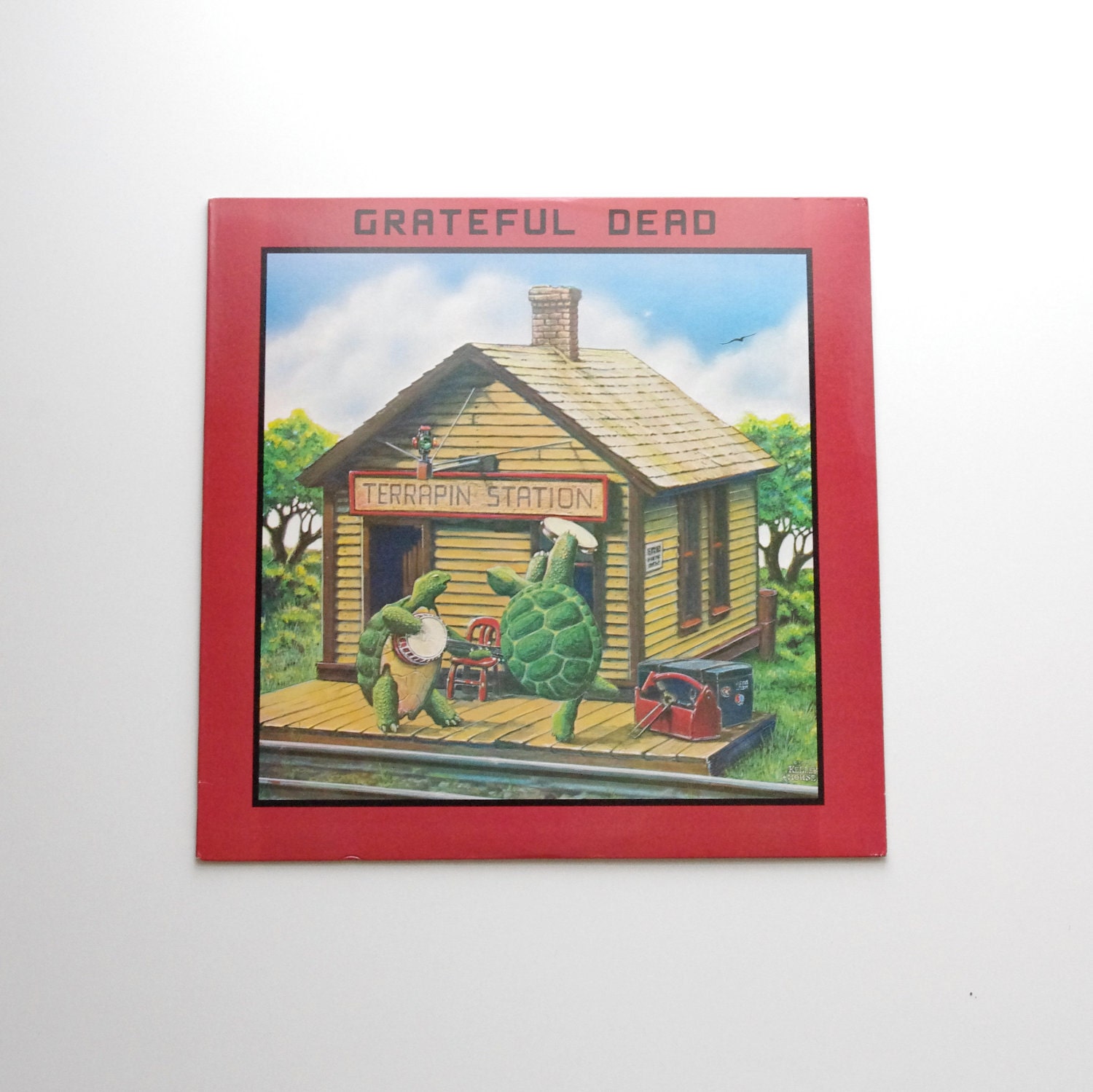 Vintage Greatful Dead - Terrapin Station Vinyl Record - 1977 - Jerry Garcia - NM condition