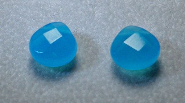 Blue Chalcedony Quartz 10mm