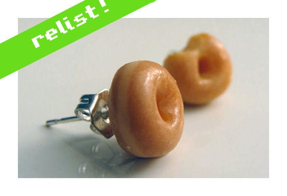 Doughnut Earrings