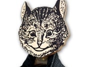 Unique hook - hanger - mask - She - cat a funky decorative article for your home or office