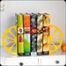 SALE - Bookends - Lemon - laser cut for precision these metal bookends will hold your favorite cookbooks (or just books)