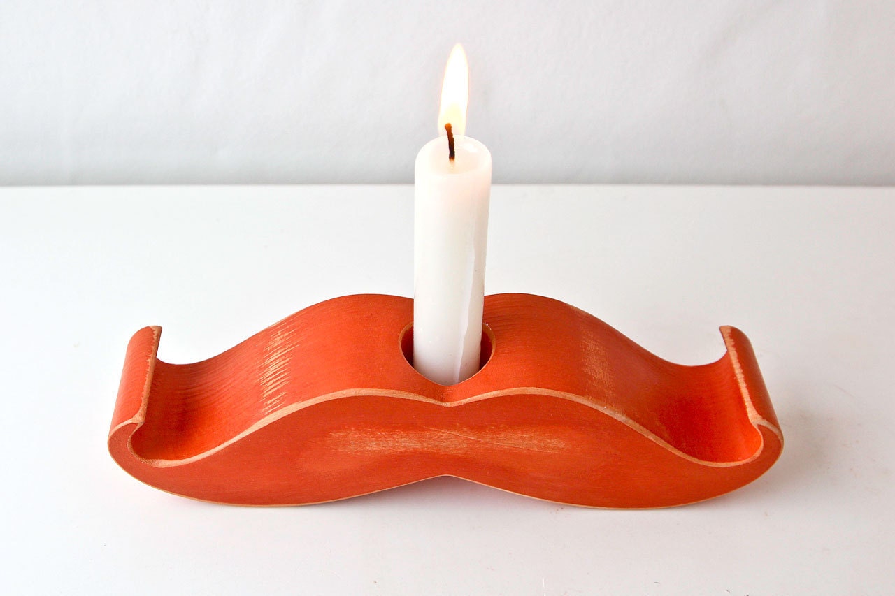 O'moustache candle holder - our popular moustache candle holder -limited edition- dedicated to St.Patrick's