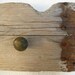 Driftwood rack Upcycled vintage drawer knobs on driftwood
