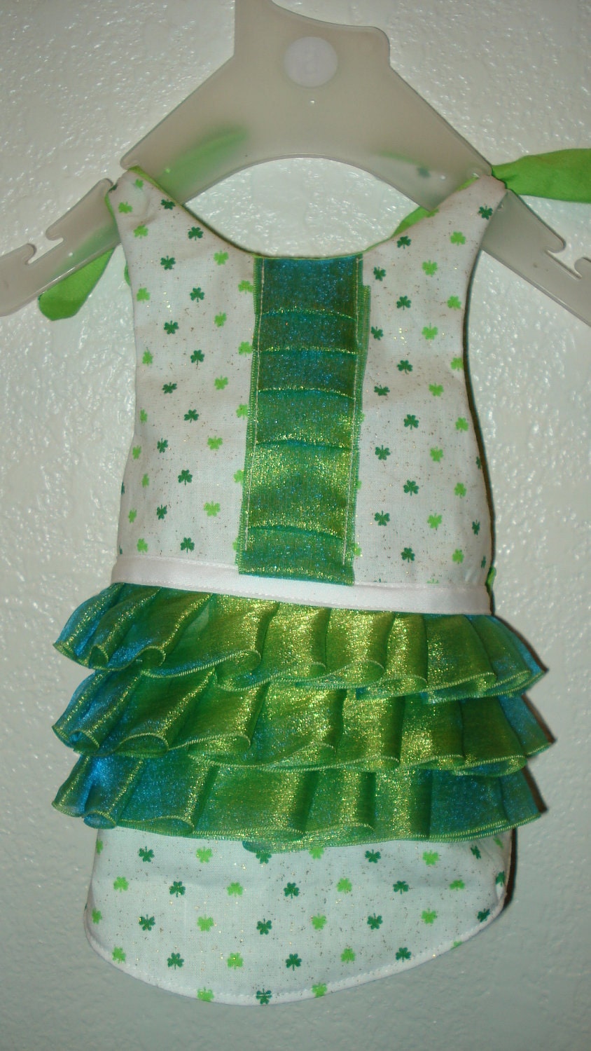 Ruffled Clover's Dress- X-Small