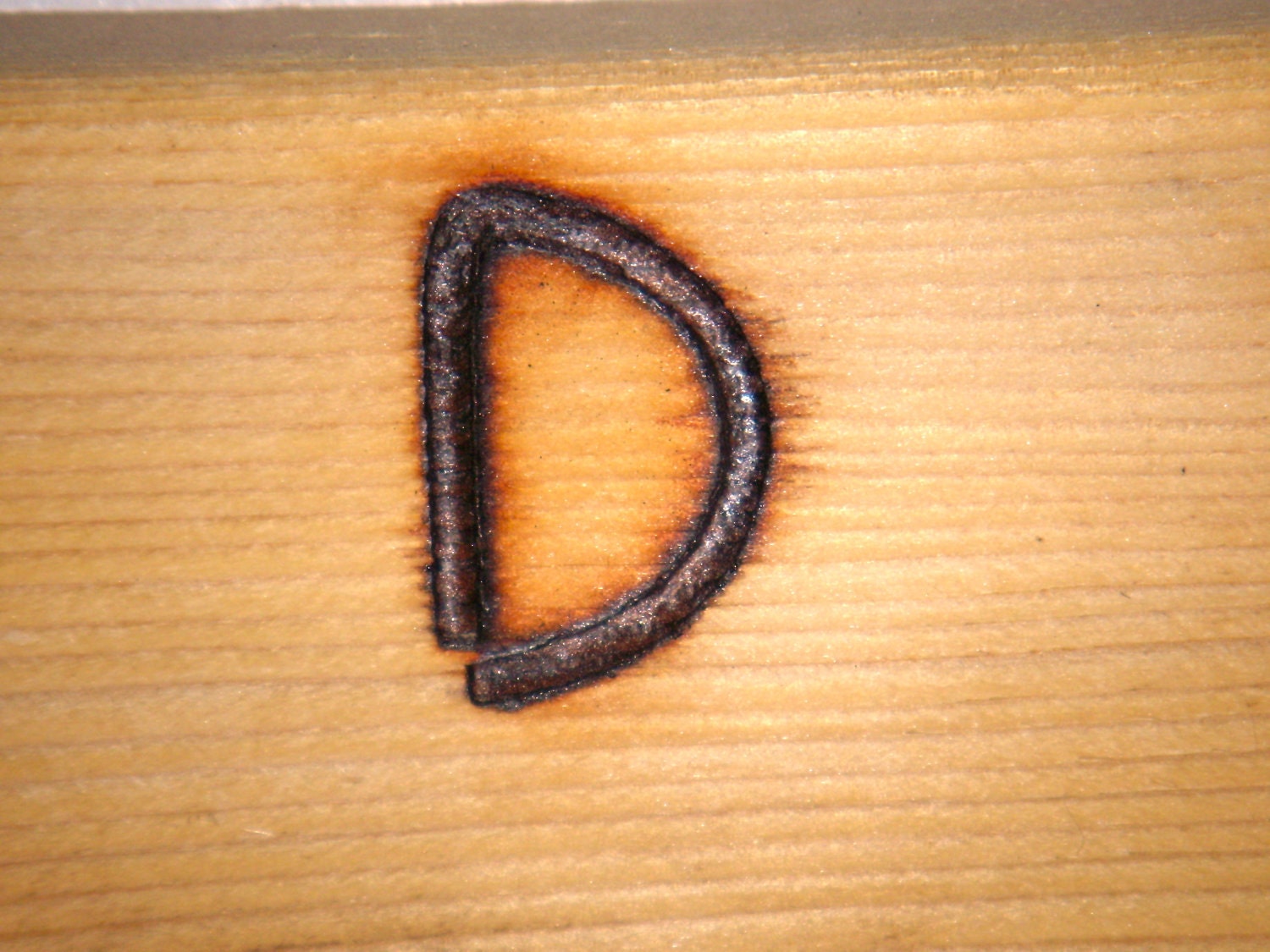 Branding Iron, Letter D