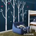 Birch Trees and Birds - Nursery Tree Wall Decal Sticker