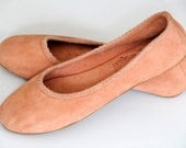 EVA. Flats / womens shoes / Suede ballet flats. sizes 35-43. Available in different leather colors.