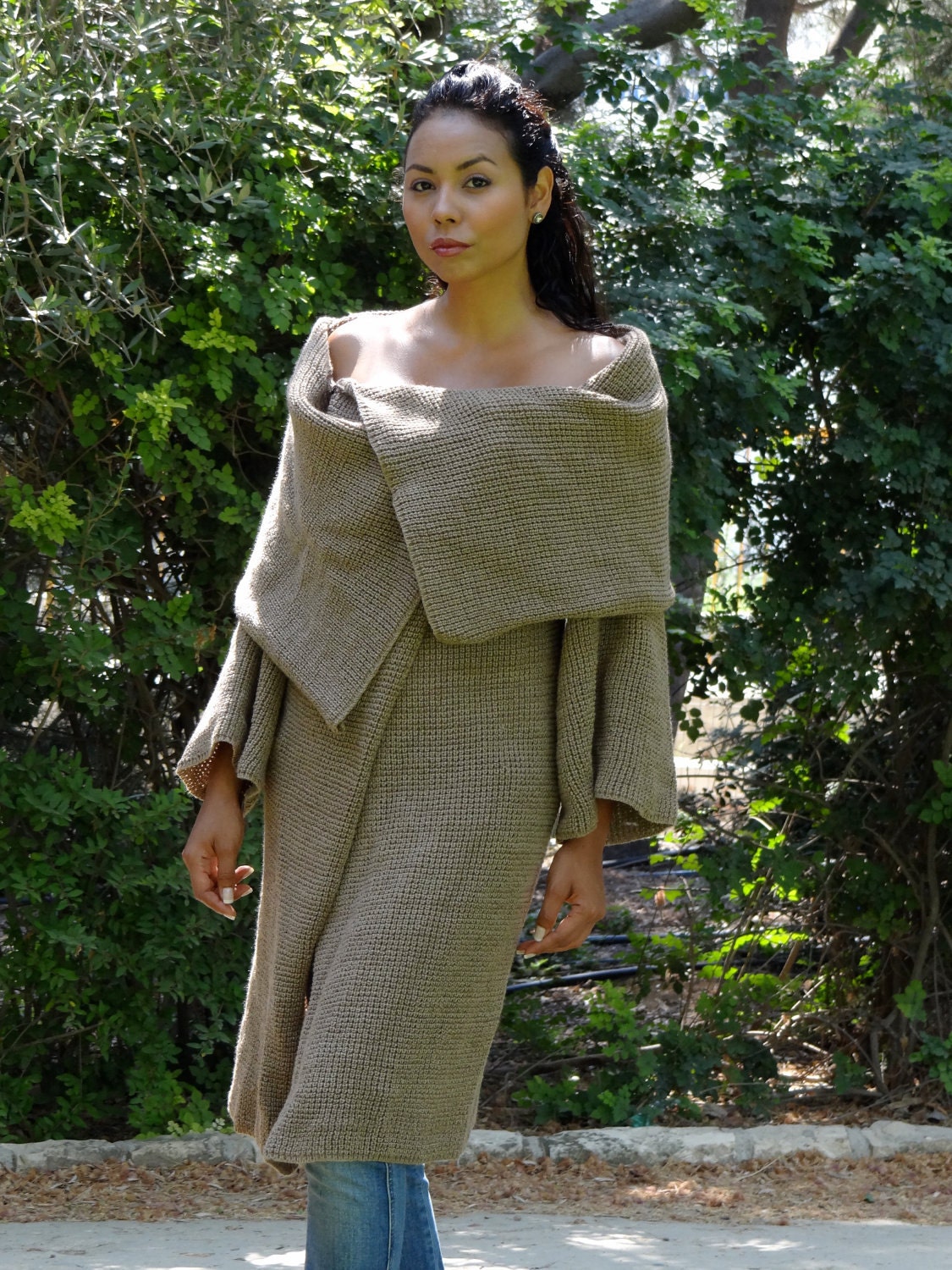 Knitted cardigan - original design