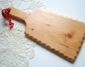 Juniper wood cutting board-Eco friendly-Rustic-Country-Kitchen-Home decor-Outdoor party,wedding,mothers day