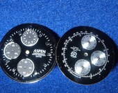 Recycled Watch Dial Cuff Links  with the Look of Dash Board Dials