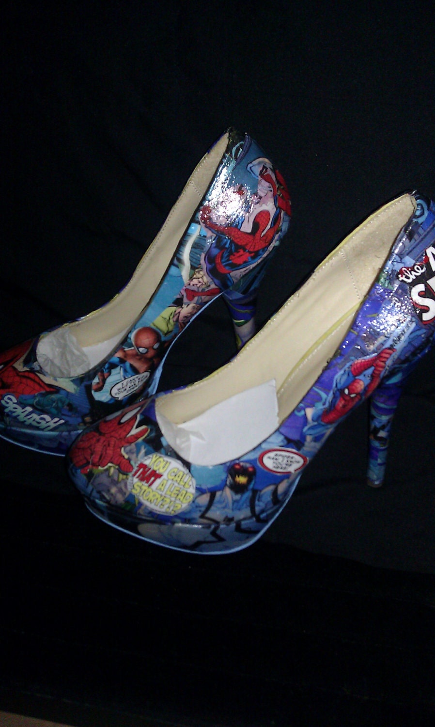Amazing Spider Man Heels