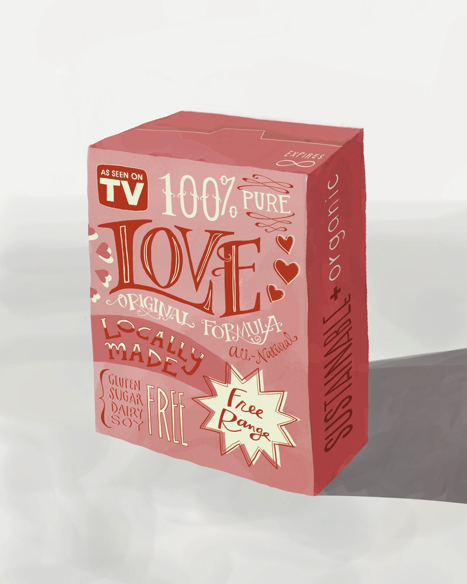 Valentine's Day Edition: Box of Love Print