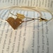 Simply Gold Heart and Arrow Bangle Bracelet