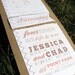 Lovebirds - Pink Beige Kraft Burlap Sewn Wedding Invitations Rustic Woodland Country Shabby Chic