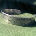 Unless Someone Like You Cares A Whole Awful Lot Nothing Is Going To Get Better. It's Not - Metal Stamp Bracelet (hcl5.0U4.25G)