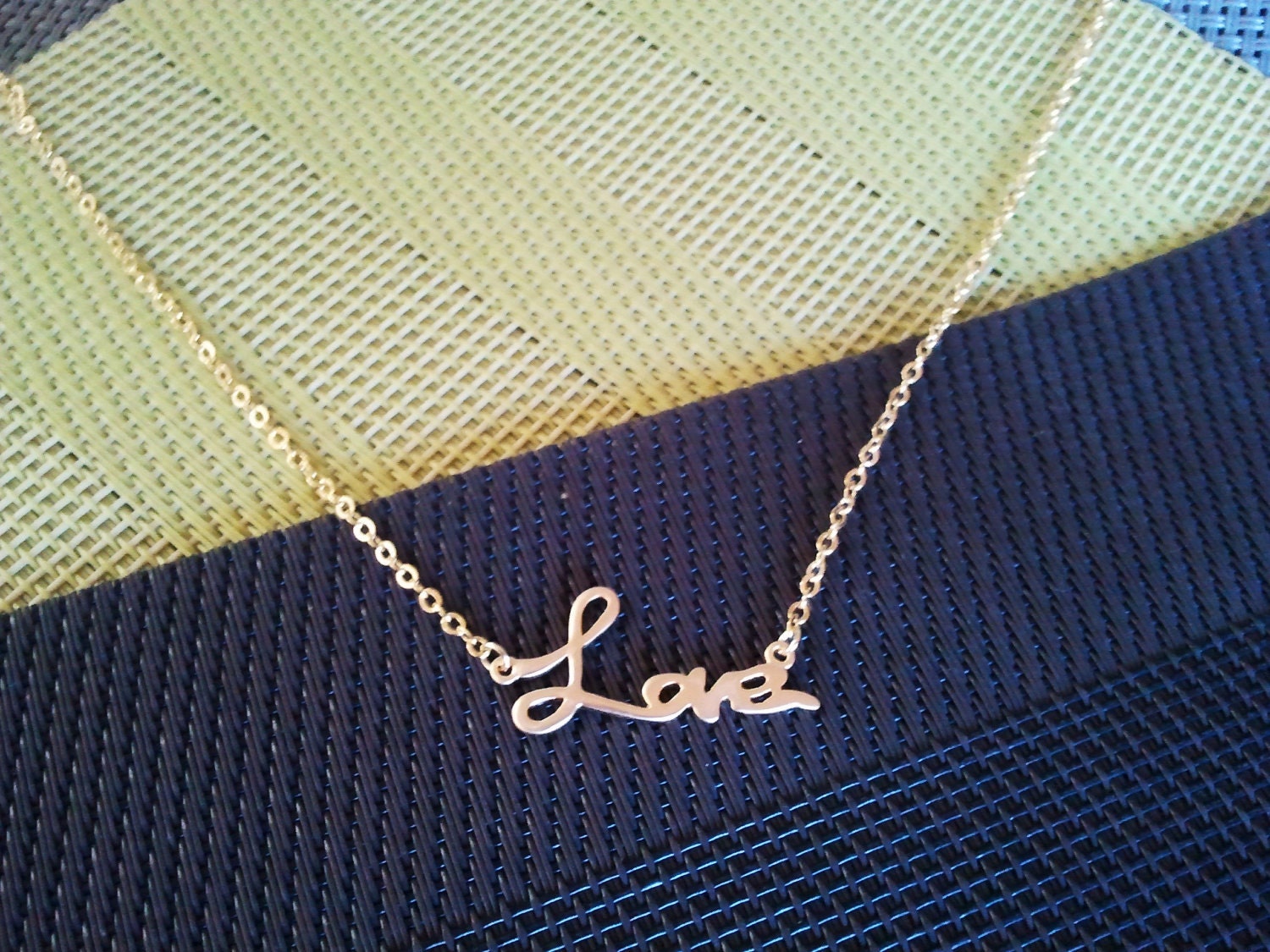 Love Script charm Necklace, , charm, pendant, lariat, infinity love,wedding, necklace,Infinity love