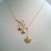 Family Bird on the branch Lariat Necklace, Bird Pendant Necklace, branch Charm Necklace, mother's day gift, grandmother gift