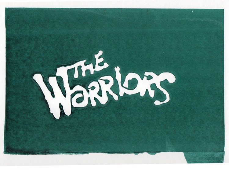 The Warriors Poster Screenprint