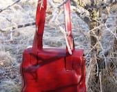 1980s Valentino classy red purse