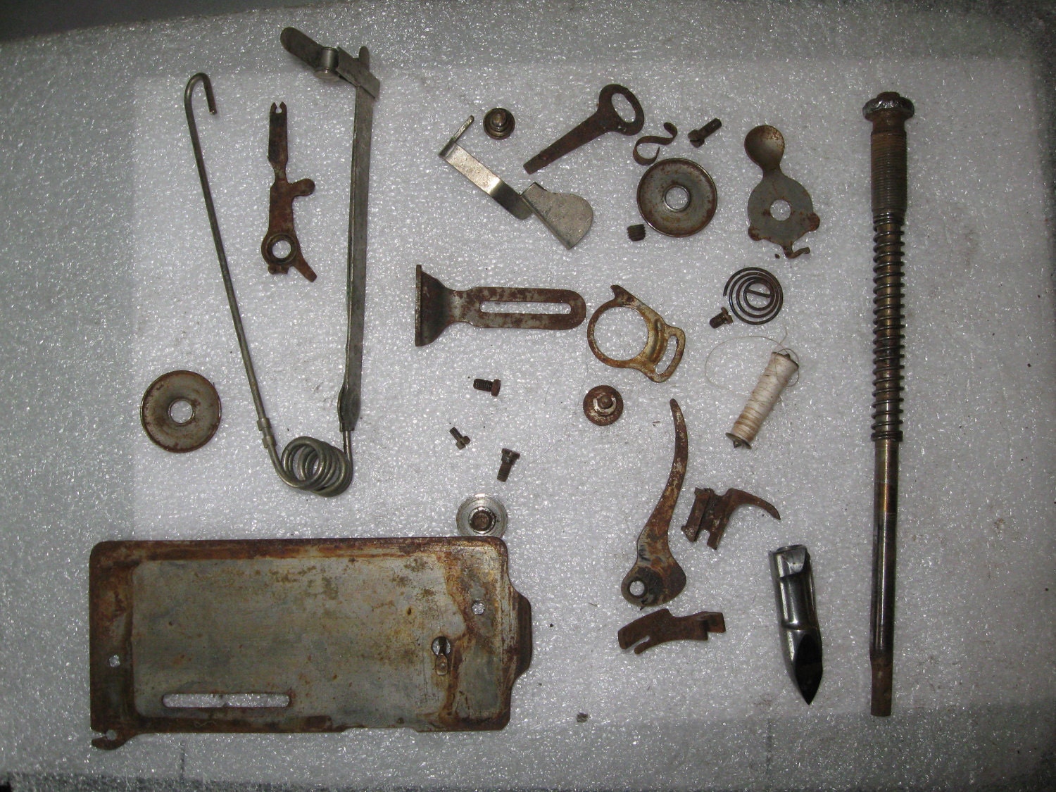 Antique Spare Parts for an 1885 the Singer Manufacturing Company's Vibrating Shuttle Sewing Machine