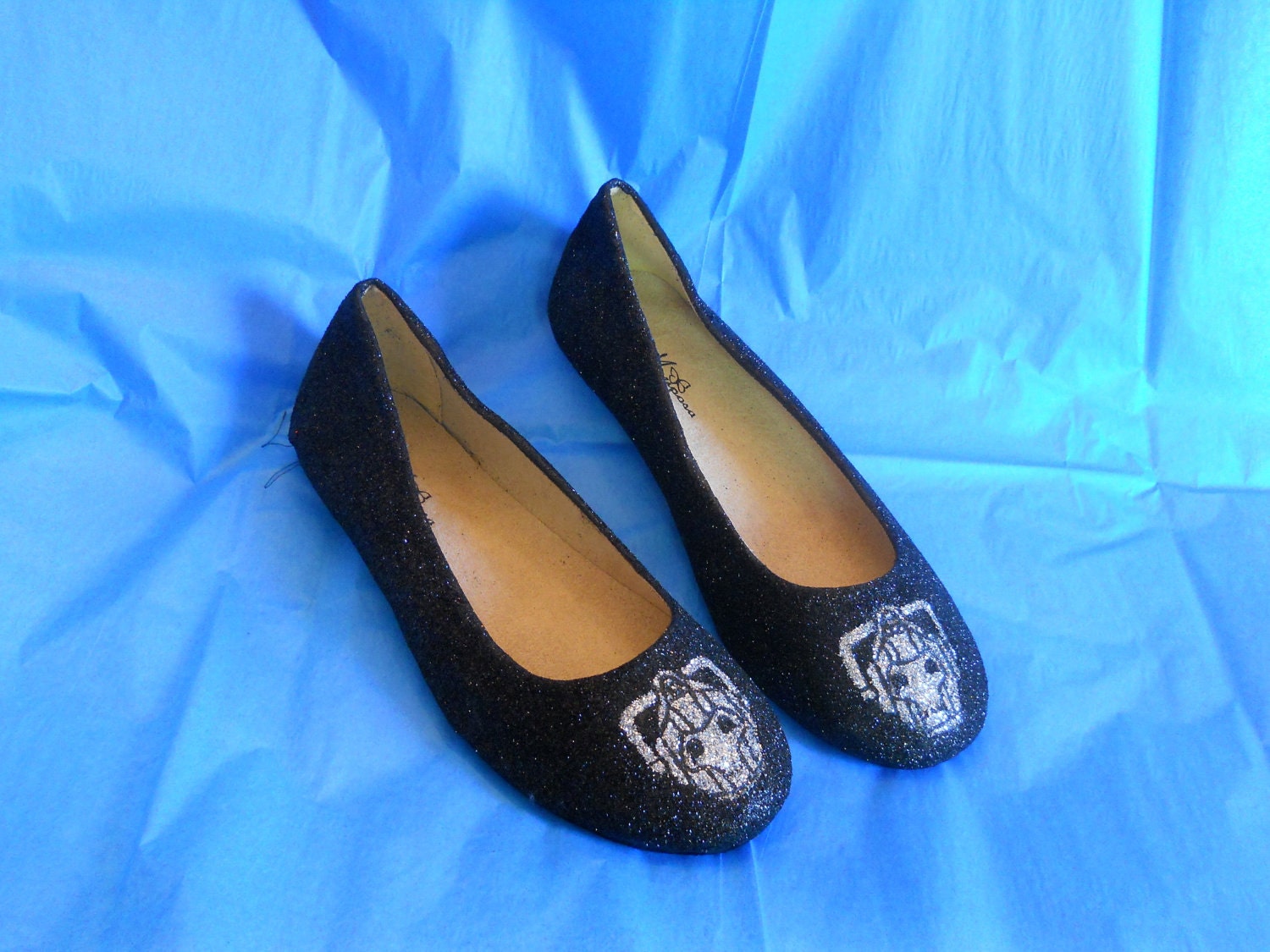 Doctor Who- Cybermen Glitter Shoes