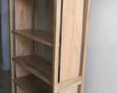 Book Case with three Adjustable Shelves, Contemporary, Heirloom Quality, Custom