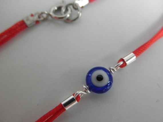 evil eye bracelet on red string