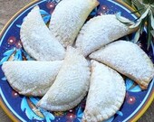 Fig Preserve filled  Ravioli Cookies 1 DOZEN, Wedding Favors, Party favors, Bridal Showers, Birthdays, PLatters Cookies