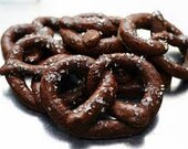 Chocolate covered Sea Salt Pretzels, Wedding Favors, Birthday party, Office Party, Gift baskets, Family friends gifts