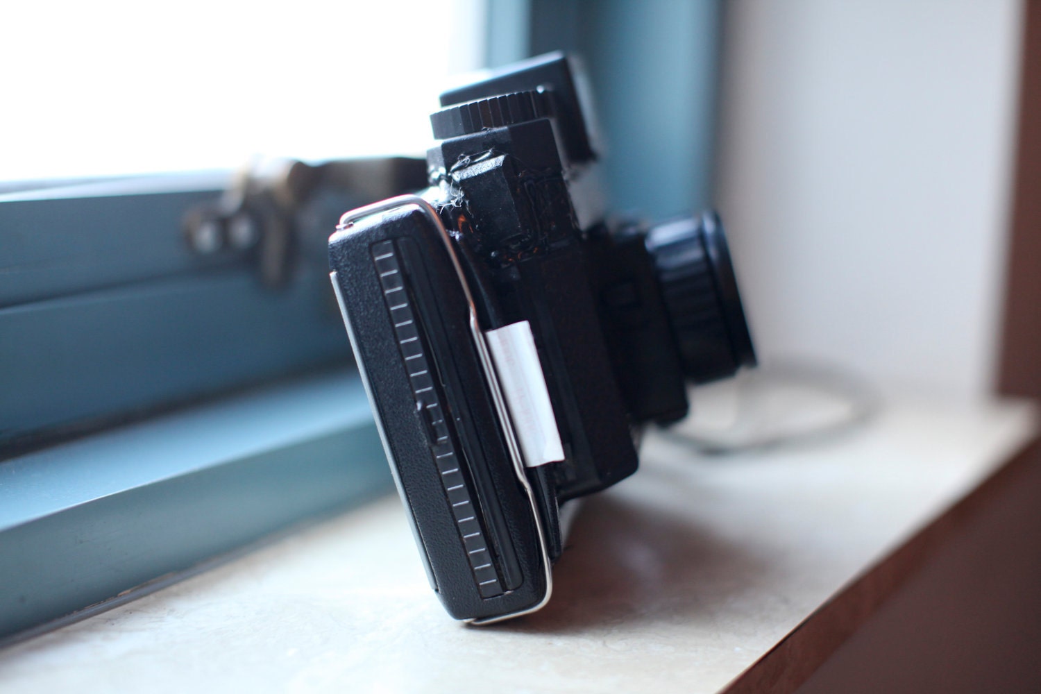 Square Instant Holga Camera with 1 extra film pack