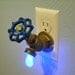 Blue LED Faucet Valve night light