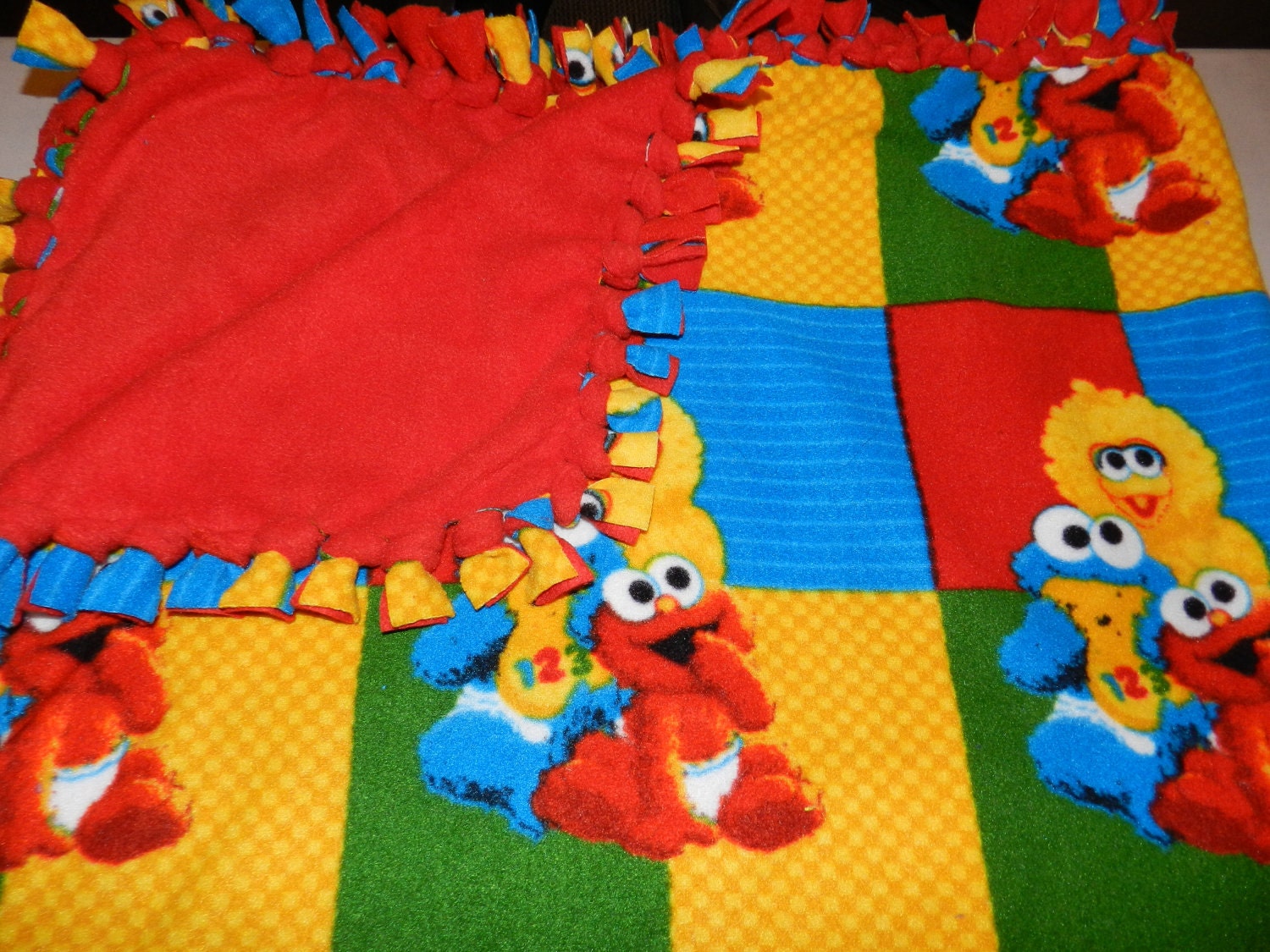 elmo fleece blanket