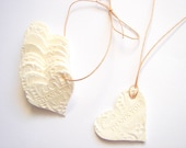 10  Heart Tags -Thank you Gift Tags