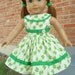 18" Doll Clothes 1950's Style Inspired Sleeveless Summer Dress Fits American Girl Molly, Emily, Kit