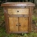 Rustic Reclaimed Nightstand Endtable