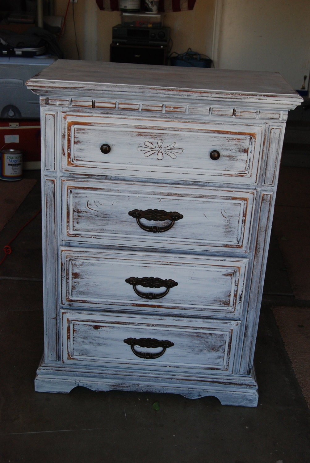 White Shabby Chic Dresser