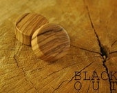 Olivewood Organic Ear Plugs 13/16" (20.6mm) Custom Handmade Hand Carved Wood Body Jewelry Piercing Earrings 13/16 Inch