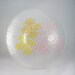 Yellow, pink and orange Wallpaper patterned Glass Bowl