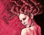 Medusa, Original painting, Oil, Mythology, 24"x18", gorgon