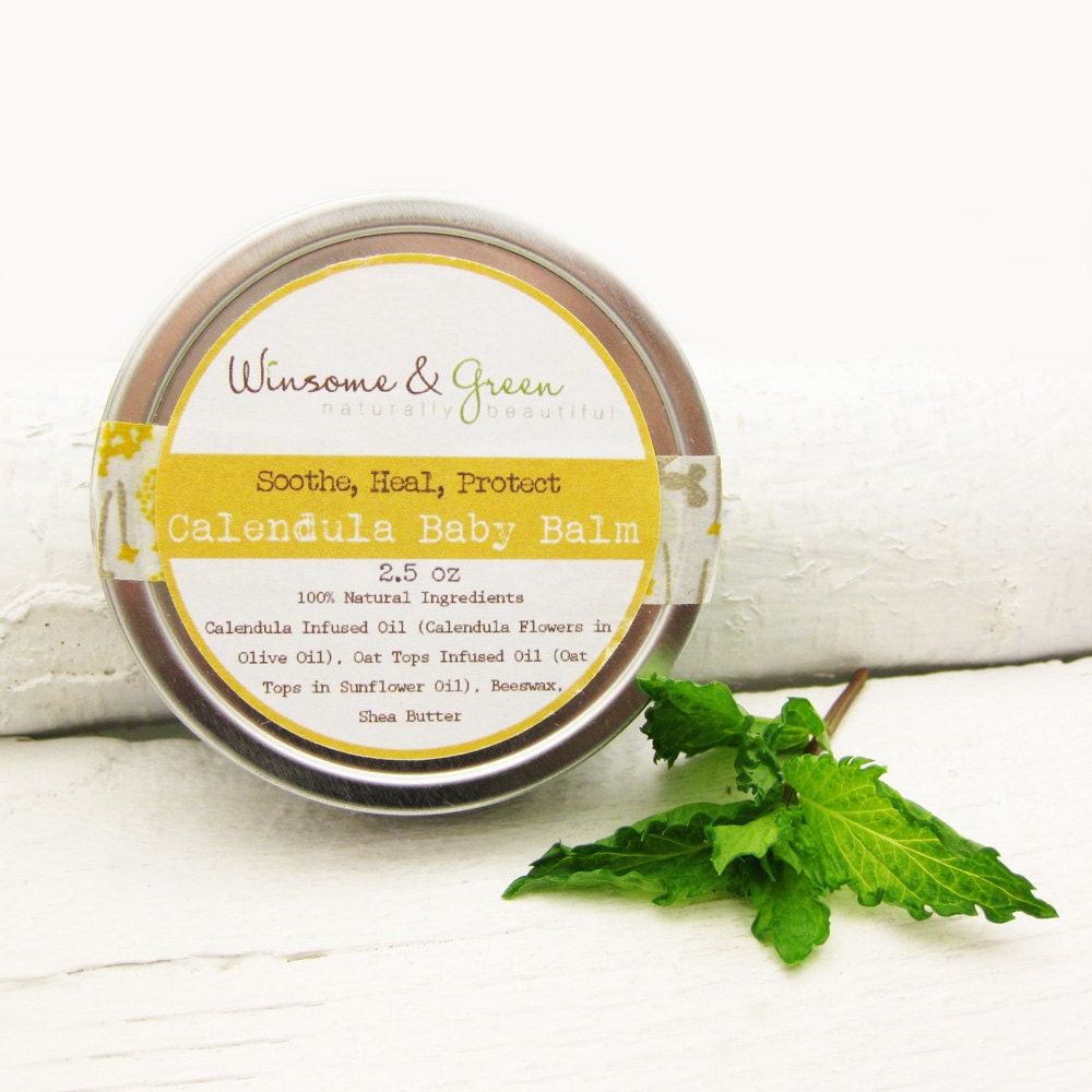Natural Baby Balm, Organic For Dry Sensitive Skin, theteam mustard yellow autumn home Soothe and Protect