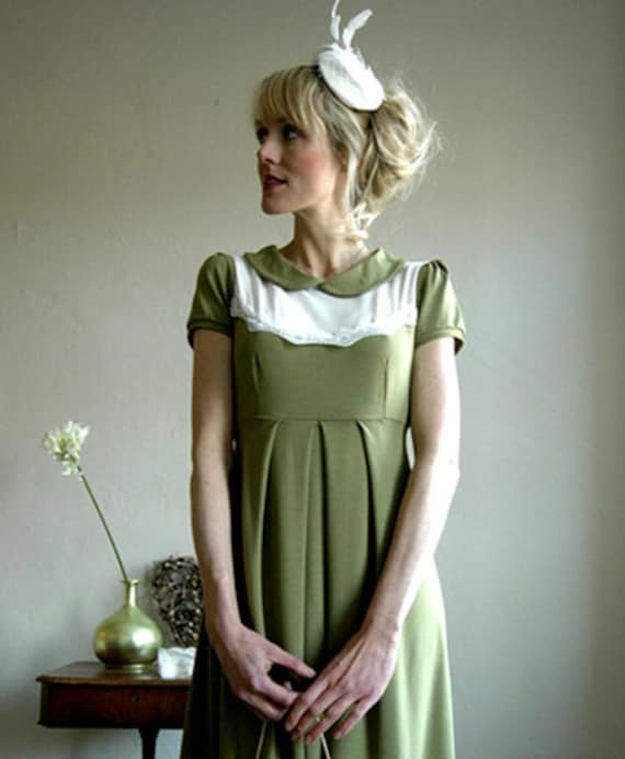 Elegant Dress "Florence" in lightgreen